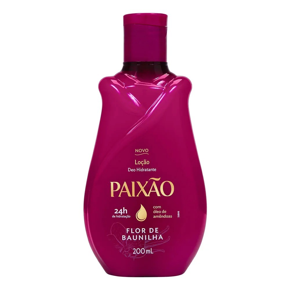 Lotion Hydratante Paixão Fleur de Vanille 200ml