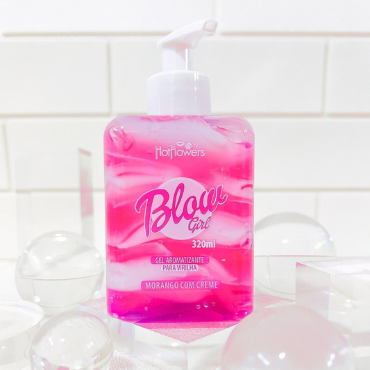 Gel Hydratant pour l’Aine Blow Girl Fraise avec Crème 320 ml – HotFlowers