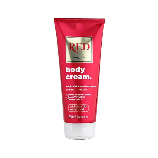 Body Cream Red Wepink (Hydratation Intense & Éclat)