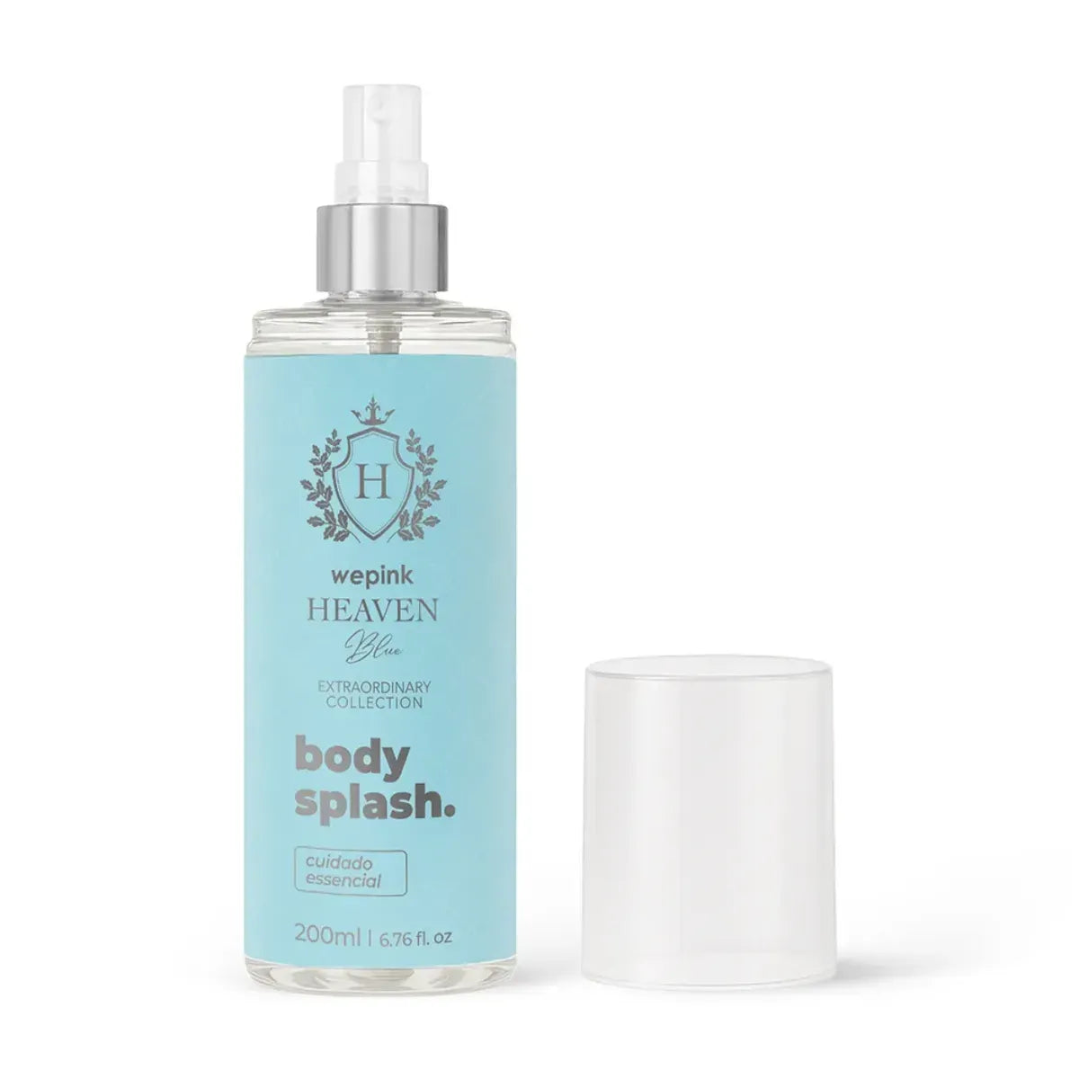 Body Splash Heaven Blue Desodorante Colônia 200ml - Wepink