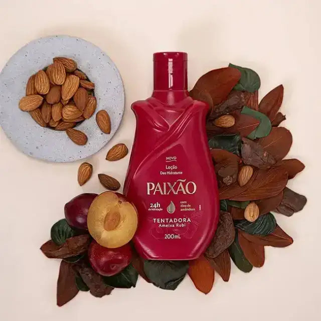 Duo Paixão Tentadora – Prune Rubis (Huile Corporelle 100ml + Lotion 200ml)