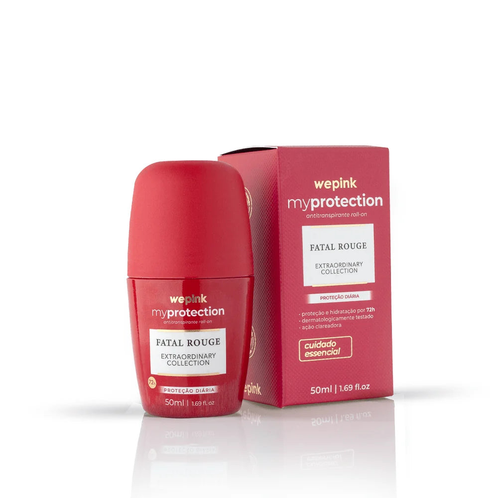 Déodorant Roll-on Antitranspirant My Protection Fatal Rouge 50ml - Wepink