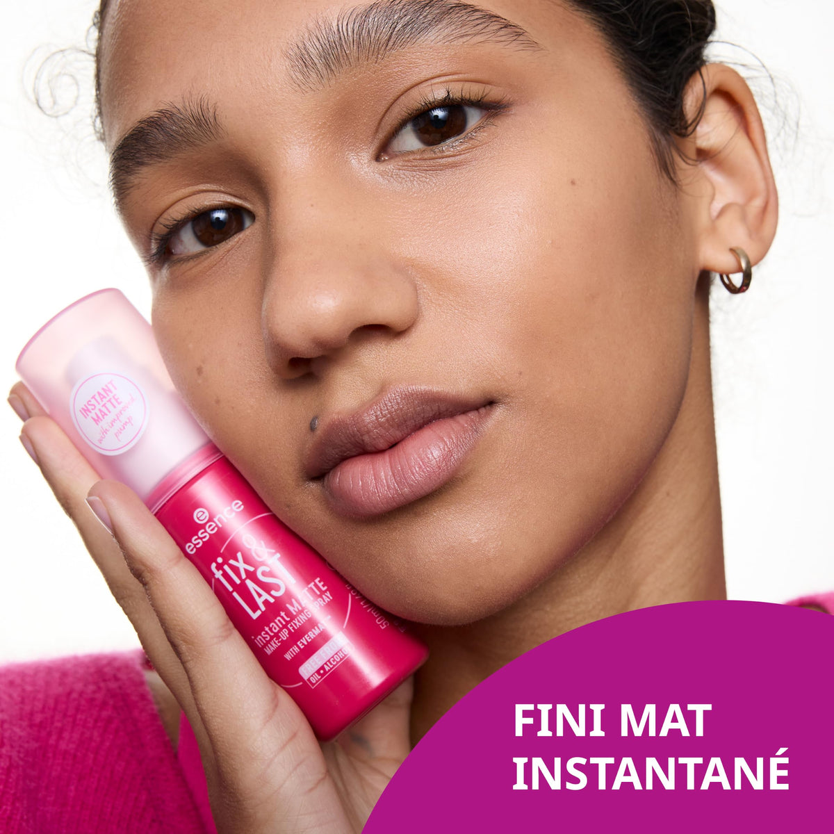 Fix & Last Instant Matte Spray Fixateur de Maquillage 50 ml - essence