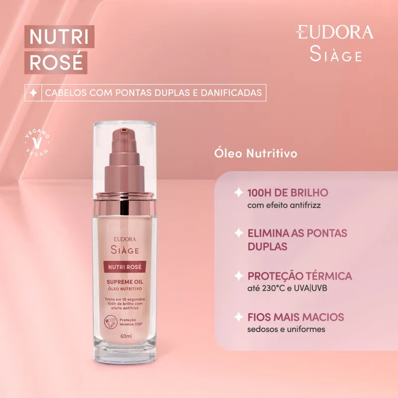 Huile suprême Siàge Nutri Rosé 60ml