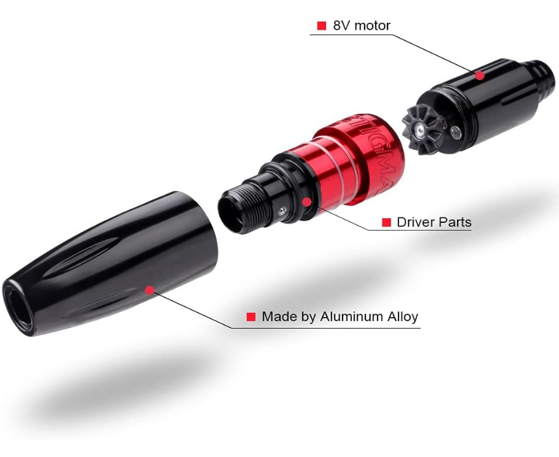 Kit de Tatouage Pour Machine Rotative