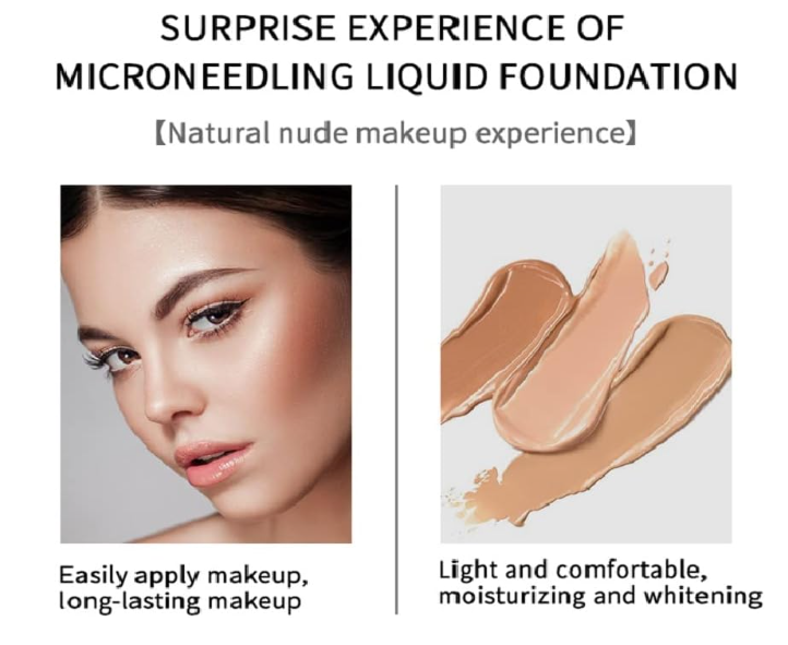 Kit Fond de teint liquide pour microneedling BB Glow | Rouleau derma
