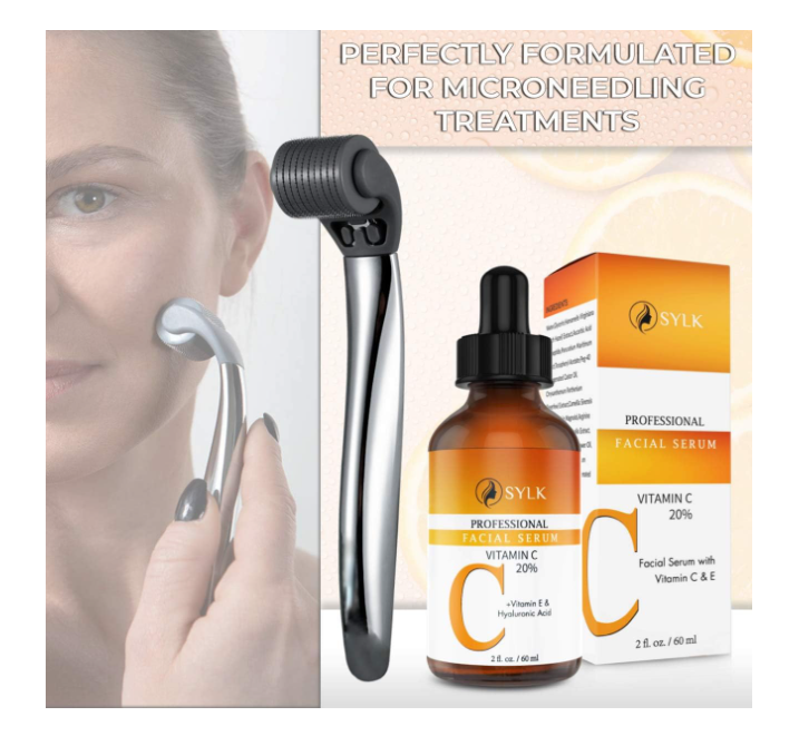 Sérum à la vitamine C Pour Microneedling + Acide Hyaluronique et Vitamine E
