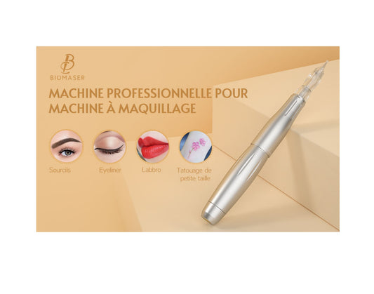 Dermographe pour Maquillage Permanent des Sourcils et des Lèvres