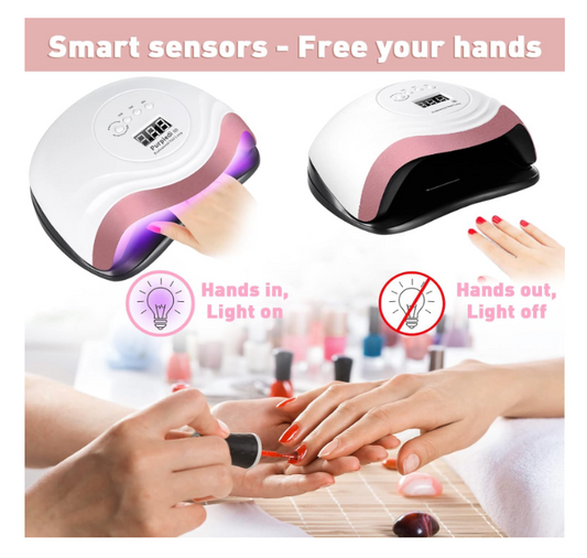 Lampe UV Professionnelle 168 Pour Ongles en Gel