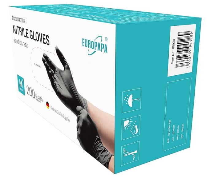 Paquet de 200 Pants M Jetables en Nitrile