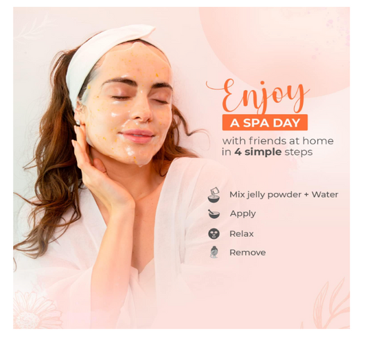 Masque Facial en Poudre Gélifiante Hydratante Anti-Âge Ac Hyaluronic