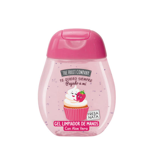 Gel Désinfectant pour les Mains Fraise et Crème - The Fruit Company