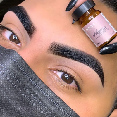 Menela Sobrancelha Henna 2,5g Preta -PRÉ-VENDA