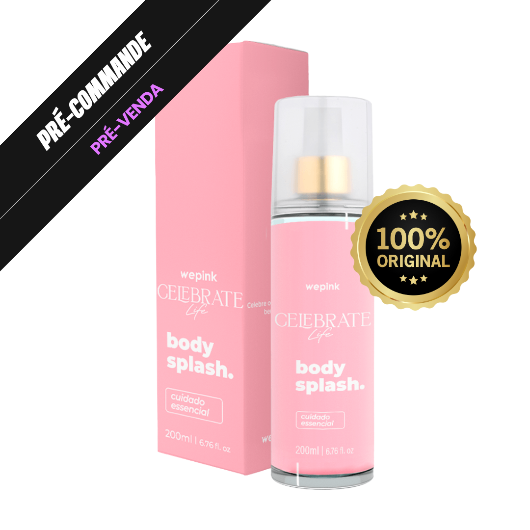 Body Splash Celebrate Life Wepink (Brume Douce & Florale) - PRÉ-COMMANDE