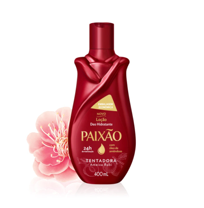 Lotion Hydratante Paixão Tentadora Prune Rubis 400ml