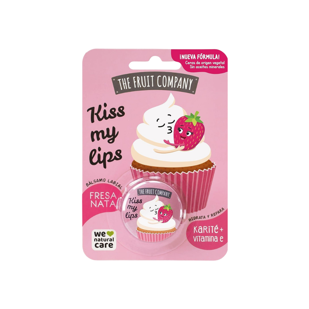 Baumes à Lèvres - Kiss My Lips - Fraise et Crème - The Fruit Company