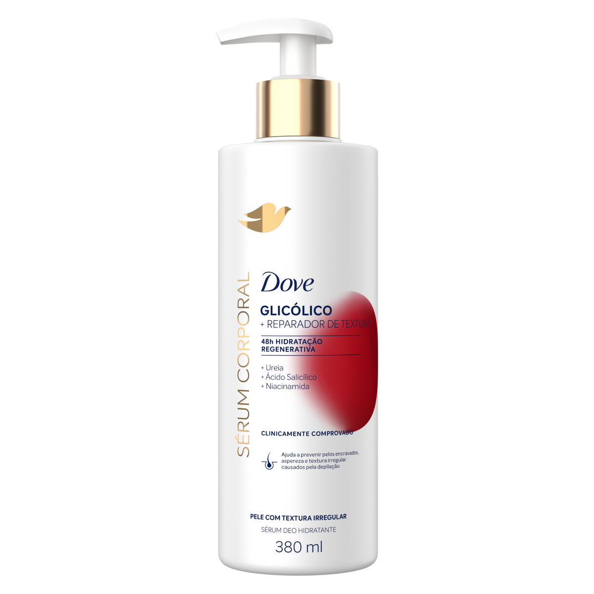 Sérum Hydratant Corporel Dove à l'Acide Glycolique 380 ml