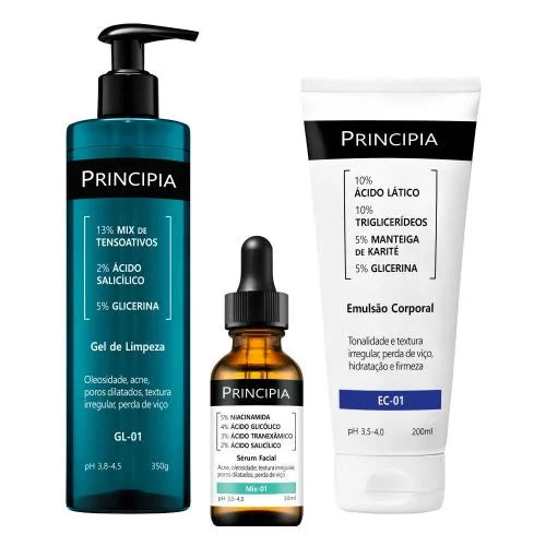 Kit Principia Anti Acné et Kératose Pilar Trio