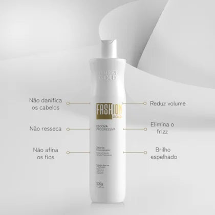 Lissage Brésilien Fashion Gold 500g (Sans Formol)