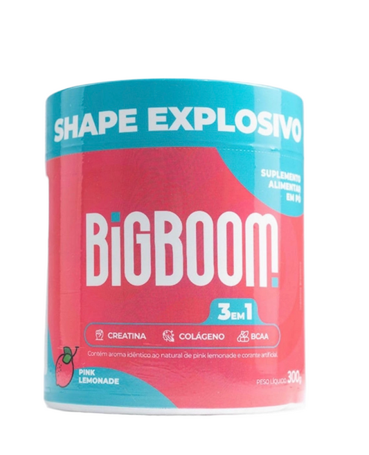 Big Boom - Créatine 3 en 1 - Créatine, Collagène, BCAA et Palatinose
