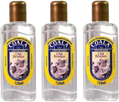 [PRÉ-COMMANDE] Lot de 3 Nettoyants Concentrés Parfumés Coala – Thé Blanc (3 x 120ml) |