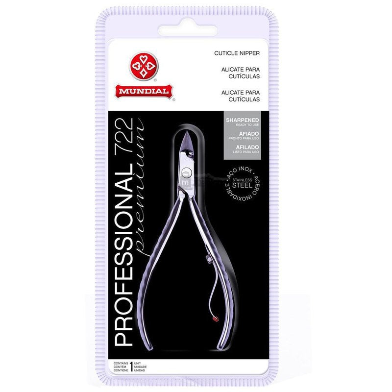 Pince à Cuticules Professionnelle Mundial 722 Premium – Acier Inoxydable