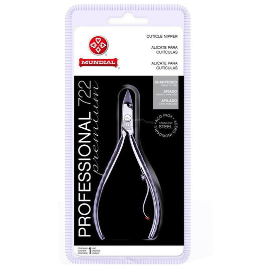 Pince à Cuticules Professionnelle Mundial 722 Premium – Acier Inoxydable