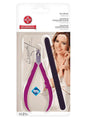 Kit Soin des Ongles Mundial - Coupe-cuticules et Lime Sandy
