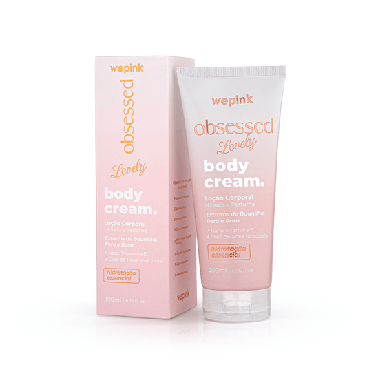 Body Cream Obsessed Lovely Désodorant Hydratant 200ml - Wepink