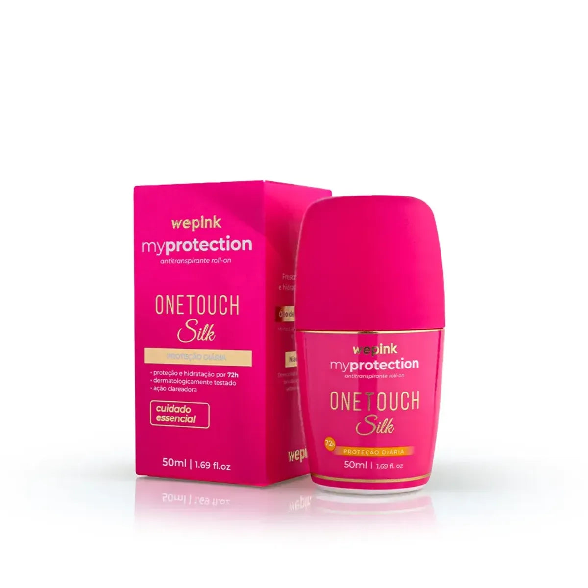 Déodorant Roll-on Antitranspirant My Protection One Touch Silk 50ml - Wepink