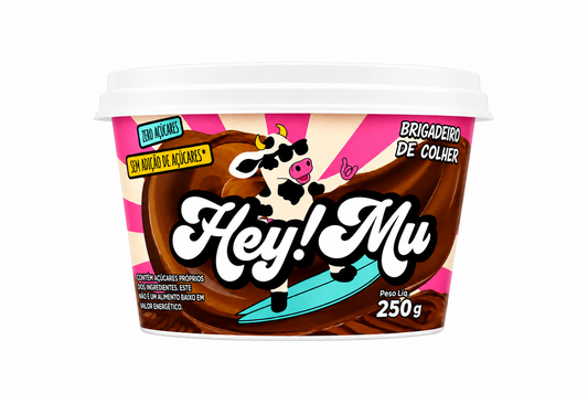 Hey! Mu – Brigadeiro de Cuillère au Chocolat Sans Sucre Ajouté 250 g