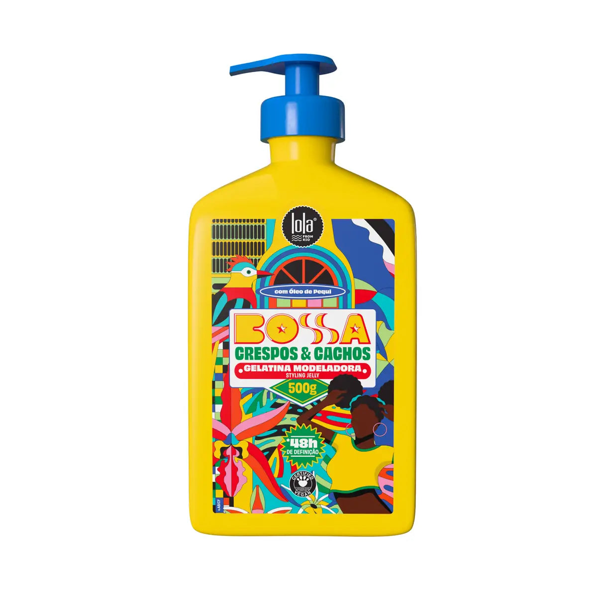 Lola From Rio - Gelée Coiffante Modelante Bossa - Cheveux Bouclés et Frisés - 500g