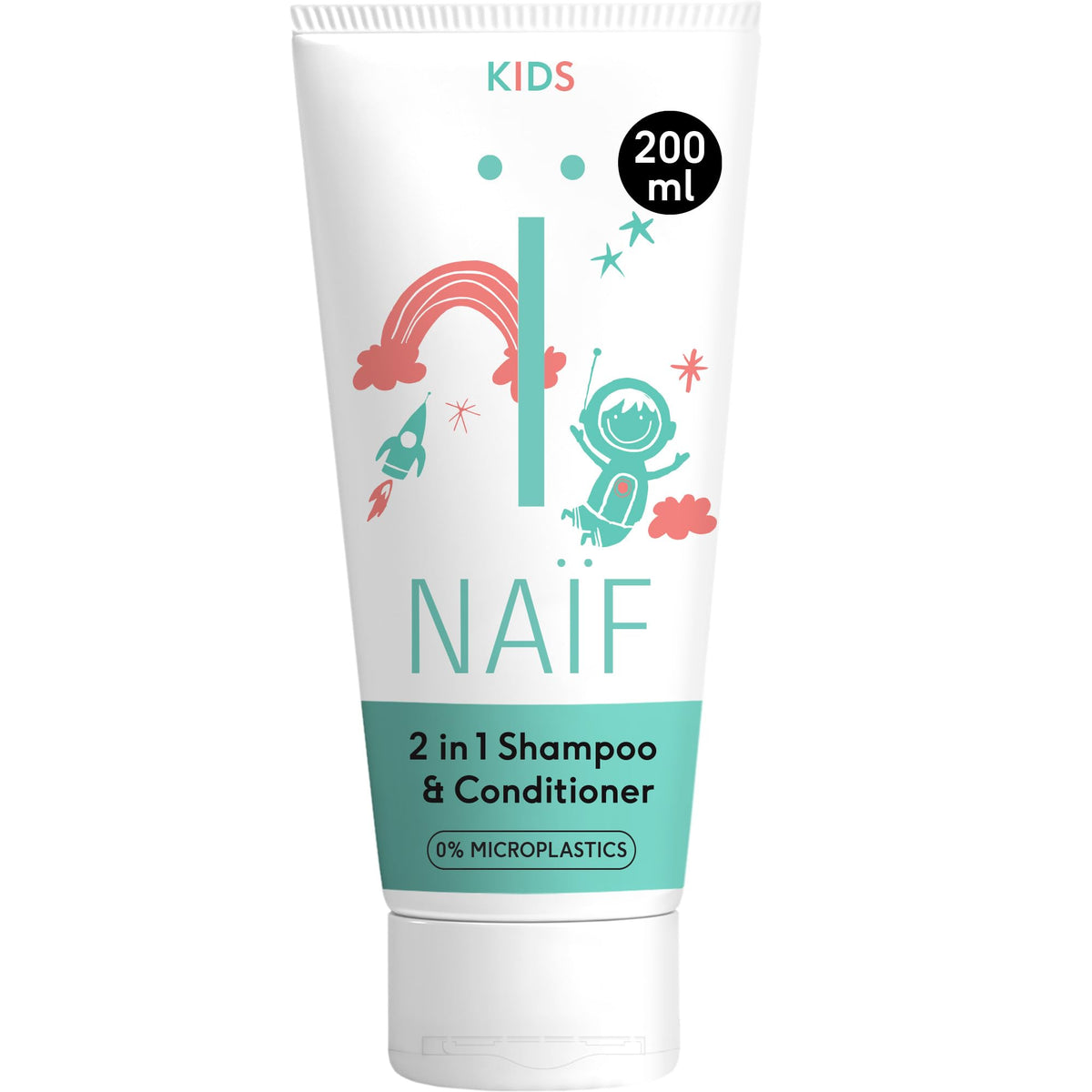 Shampooing et Après-Shampooing 2 en 1 Kids 200 ml - Naïf