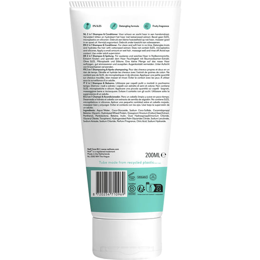 Shampooing et Après-Shampooing 2 en 1 Kids 200 ml - Naïf