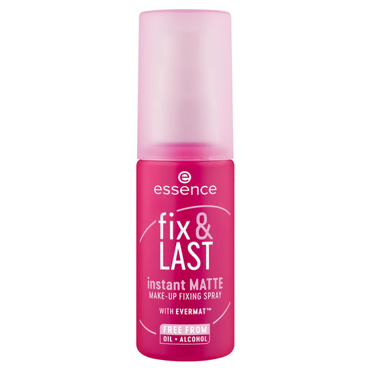Fix & Last Instant Matte Spray Fixateur de Maquillage 50 ml - essence