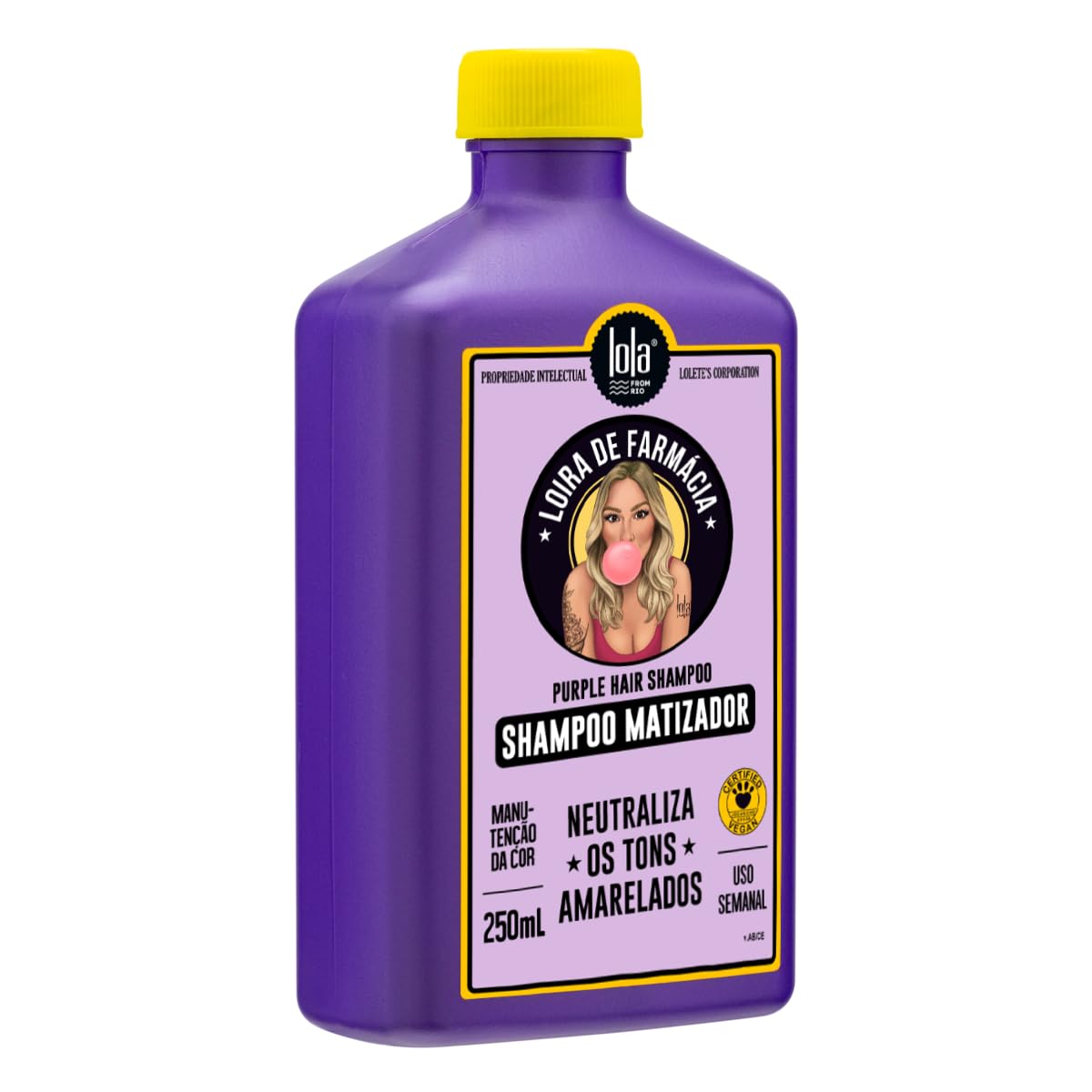 Shampooing Matifiant Loira de Farmácia 250ml - Lola Cosmetics