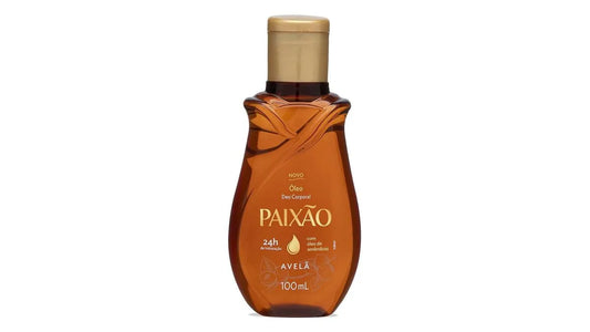 Huile corporelle d’amandes aux noisettes Paixão action déodorante 100ml