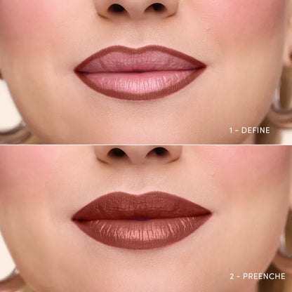 Rouge à lèvres noisette Duo Perfect Match Niina Secrets 1,65g