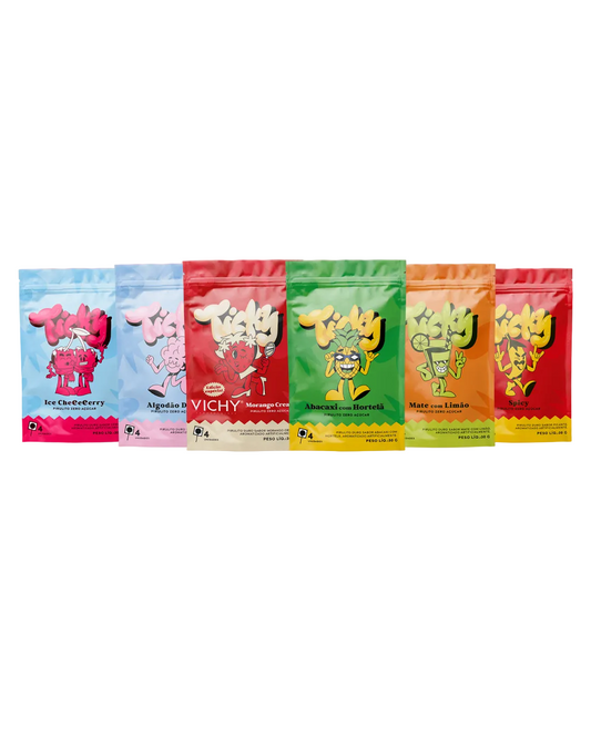 Sucette Sans Sucre Mix 6 saveurs Ticky
