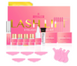Kit profissional de extensões de cílios coloridos