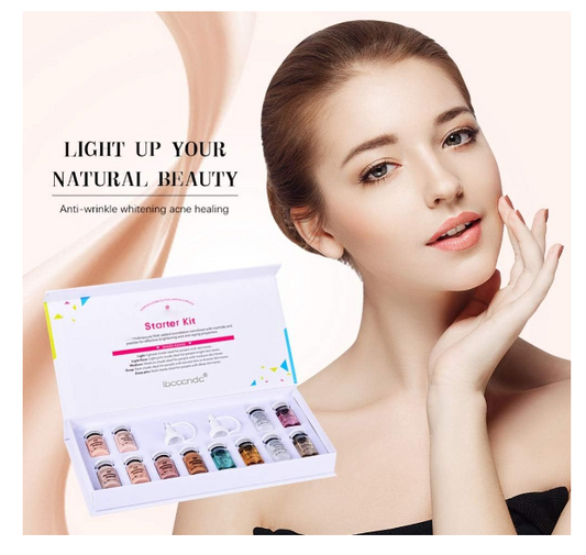 Kit 12 Sérums e Bases de Microneedling BB Glow | Rouleau derma