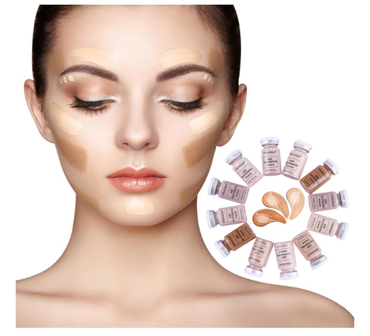 Kit Fond de teint liquide pour microneedling BB Glow | Rouleau derma