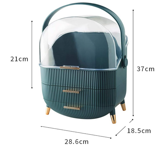 Organisateur Multifonctionnel de Maquillage, de Bijoux et de Cosmétiques