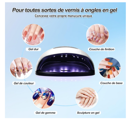 Lâmpada UV para gel de unha com alça 220W