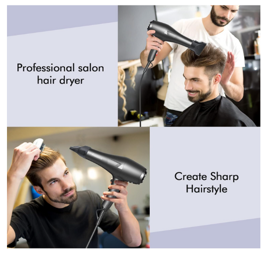 Sèche-Cheveux Professionnel Ionique 2400W