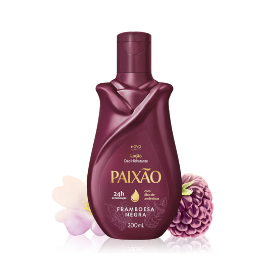 Lotion Hydratante Paixão Framboise Noire 200ml