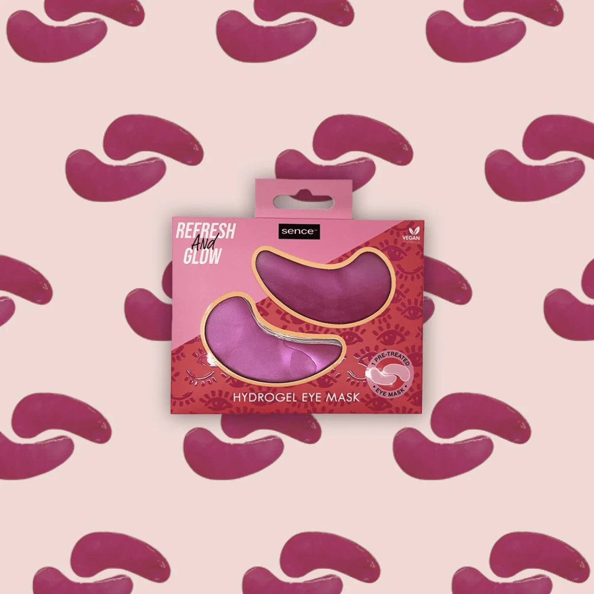 Paire de Patch Pour Yeux Hydrogel – Fraicheur & Éclat - Sence