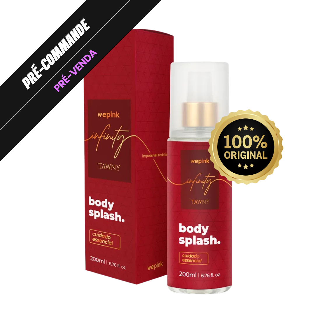 Body Splash Infinity Tawny Wepink (Brume Fruitée & Florale) - PRÉ-COMMANDE