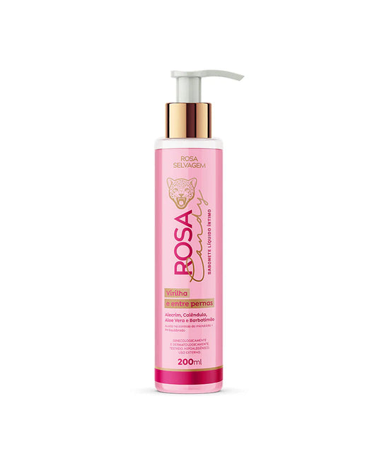 Rosa Selvagem Sabonete Íntimo Rosa Candy 200ml